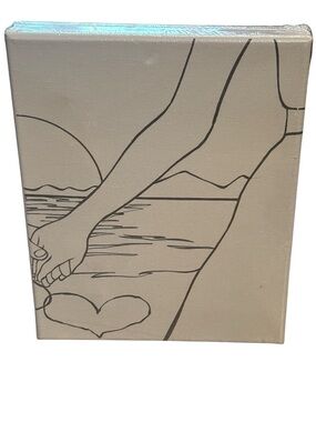 Couple’s Paint Canvas